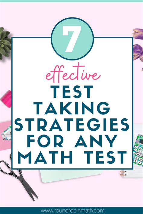 7 Effective Test Taking Strategies For Any Math Test Robin Cornecki
