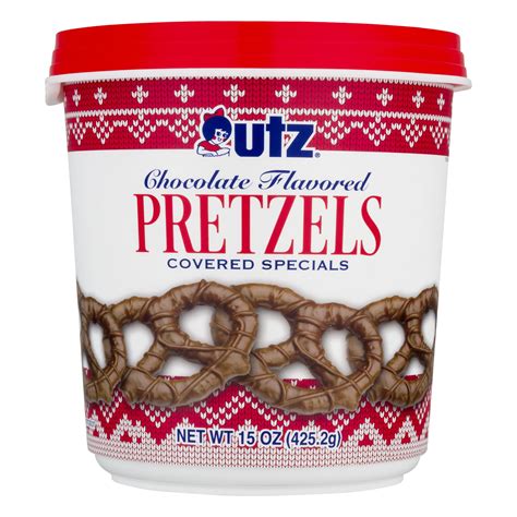 Utz Milk Chocolate Covered Pretzels15 Oz Tub