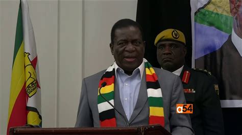 President Mnangagwa Speaks To Zimbabwe Diaspora Youtube