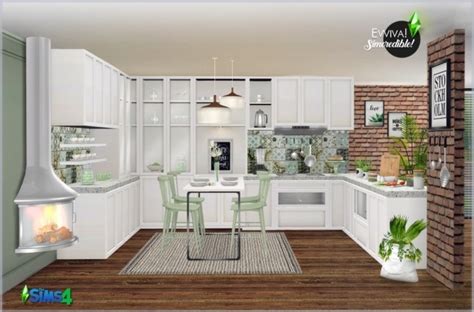 It is nearby with the very important. EVVIVA kitchen (P) at SIMcredible! Designs 4 » Sims 4 Updates