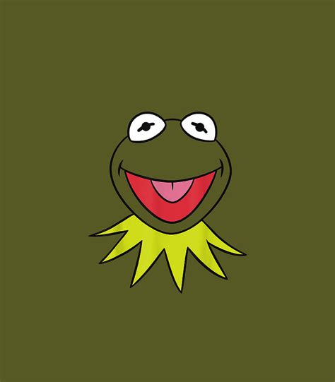 Disney The Muppets Kermit Big Face Digital Art By Barryf Apolo Fine