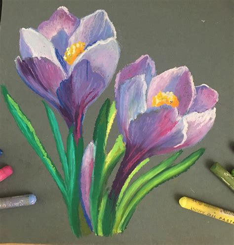 Soft Pastel Drawings Of Flowers Also You Should Use Colours That Are