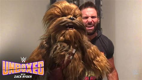 Star Wars Ultimate Co Pilot Chewie Wwe Unboxed With Zack Ryder Youtube
