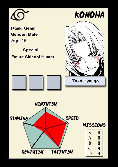 Toka Ninja Info Card By Dangerzone17 On Deviantart