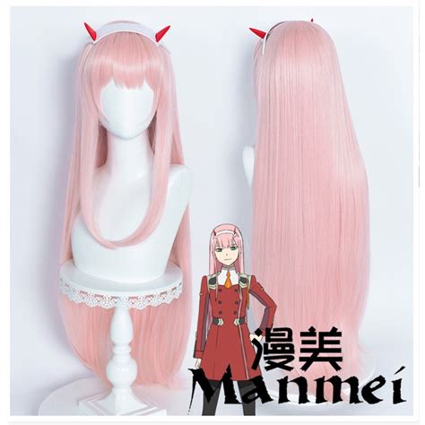 Manmei Wigs Darling Of The Franxx Zero Two Cosplay Wigs Authentic