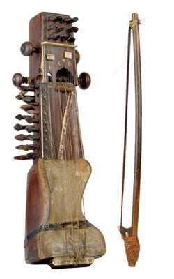 Mughals have invaded both territories, and left intricate mughal architecture, symbolic of the nation's heritage. India, Pakistan, Afghanistan: A lovely old string instrument, known as 'sarangi', with its bow ...