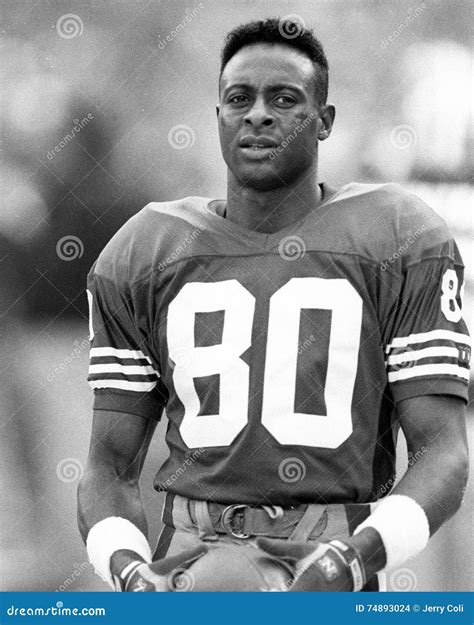 Jerry Rice image stock éditorial. Image du sports, francisco - 74893024