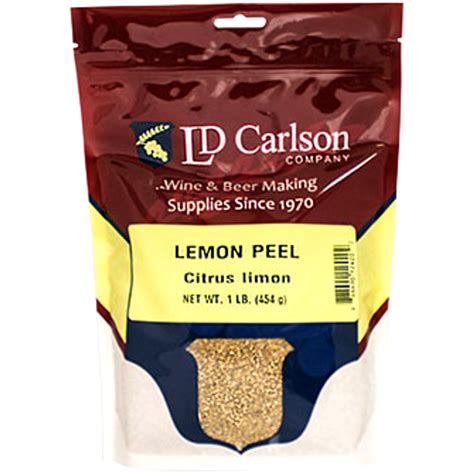 Brewers Best Dried Lemon Peel 1 Lb