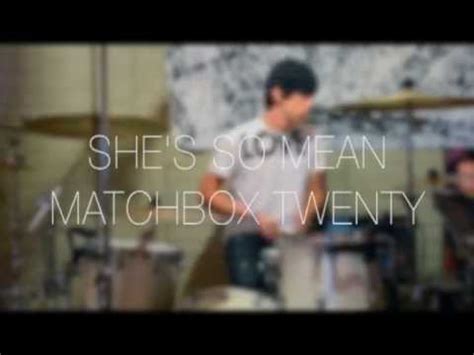 She S So Mean Matchbox Twenty Drum Cover HD YouTube