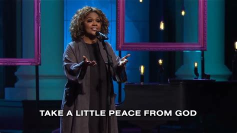 Cece Winans Peace From God Video Lyrics Youtube