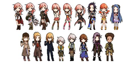 Karudoll Caius Ballad Hope Estheim Lightning Farron Lumina Ffxiii Noel Kreiss Oerba Dia