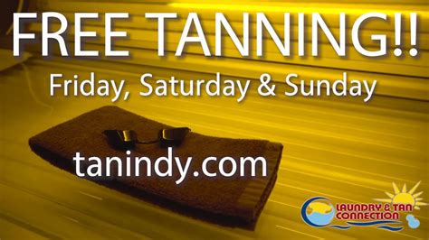 Free Tanning Weekend This Weekend Youtube