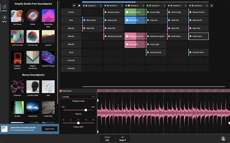 Ampify Studio free music-making software for Windows and Mac now available