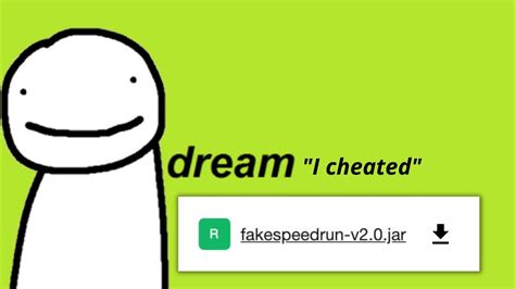How Dream Cheated His Minecraft Speedrun Youtube