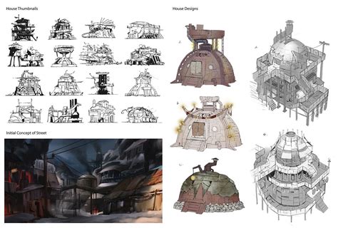 Props And Buildings By Fzd Concept Artist Props Concept Game Concept Art Concept Art
