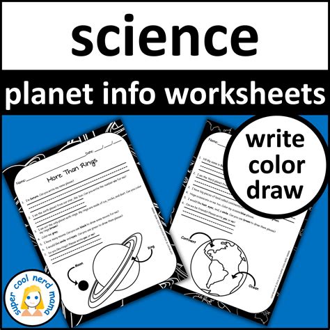 Labeling The Planets Worksheet