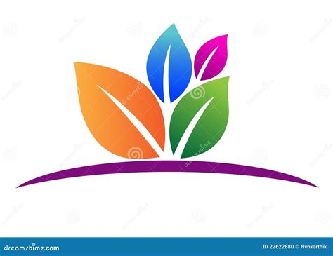 Leaf Logo Stock Vector Illustration Of Artwork Green 22622880