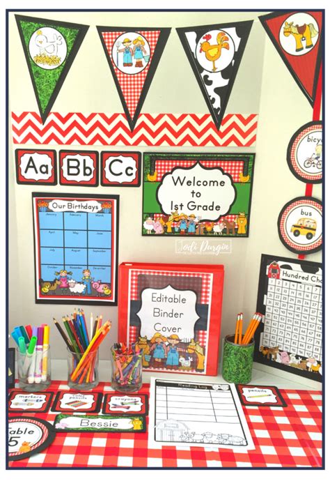 Farm Classroom Theme Ideas For Elementary Teachers In 2024 Clutter