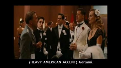 Inglourious Basterds Italian Scene Cinema Christoph Waltz Brad Pitt Diane Kruger Gorlami Youtube