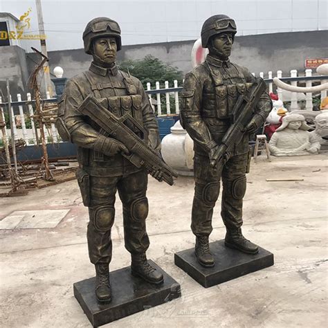 Large Outdoor Special Forces Military Army Soldier Garden Statue