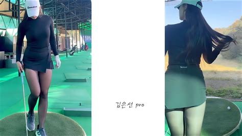 세로골프tv 아름다운 미모와 명품스윙💕 Klpga 김은선 프로의 원포인트 레슨 And 스윙 모음 김은선프로 Youtube