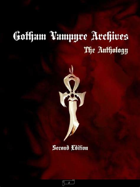 Preview Of The Gotham Vampyre Archives 2nd Edition Pdf Vampires