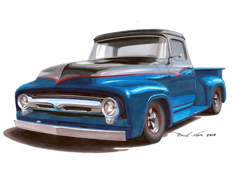 Foose Classic Truck Chip Foose Drawings