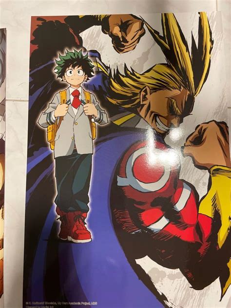 Mha Poster Hobbies And Toys Memorabilia And Collectibles Fan Merchandise