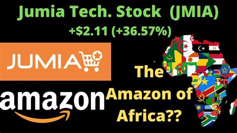 Jumia Technologies Stock The Amazon Of Africa Jmia Stock Youtube