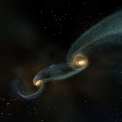 Colliding Galaxies Black Hole Space And Astronomy Galaxies
