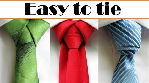 How To Tie A Necktie Easy