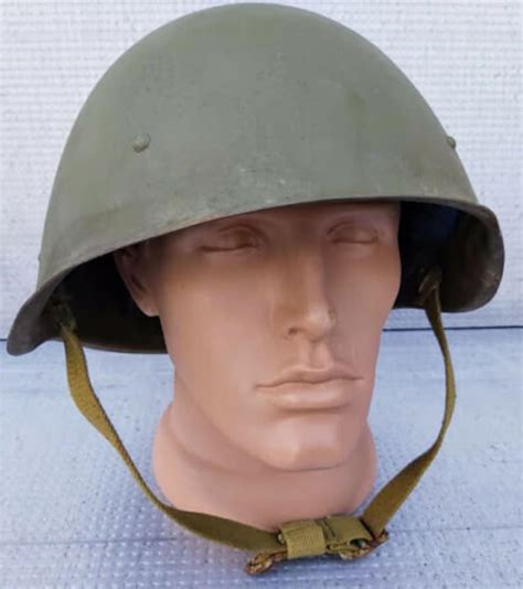 Helmet Original Ussr Russian Military Soviet Army Wwii Ssh40 Etsy