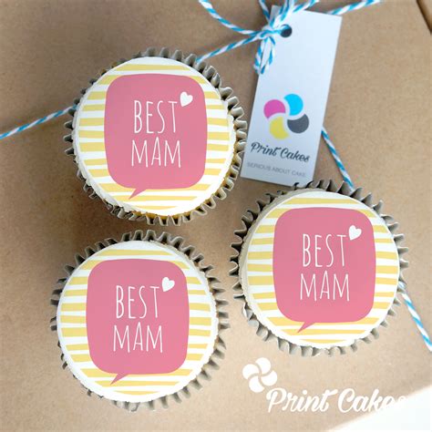 Best Mam Mothers Day Cupcake T Box Print Cakes