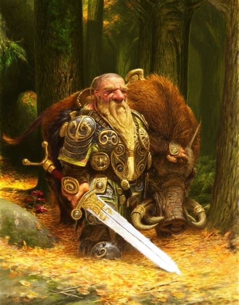 Nordic Wiccan Dwarf