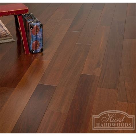 4 X 34 Brazilian Walnut Clear Grade Unfinished Solid Wood Floors