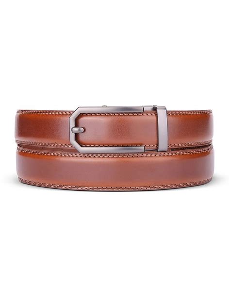 Gallery Seven Mens Hollowed Masterwork Leather Ratchet Belt Macys