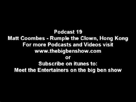 Podcast19 Matt Coombes Part 2 YouTube