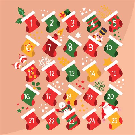 7 Best Images Of Christmas Printable Number Stickers Free Printable