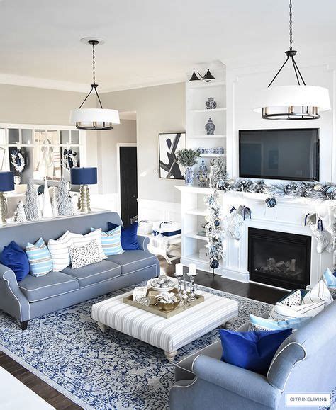 Living Room Blue Gold Grey 23 Best Ideas In 2020 Silver Living Room