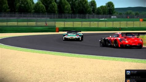 Assetto Corsa Racesimulator Ru Vallelunga Test Race Highlights YouTube