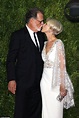 Helen Mirren kisses husband Taylor Hackford at the 2015 Tony Awards ...