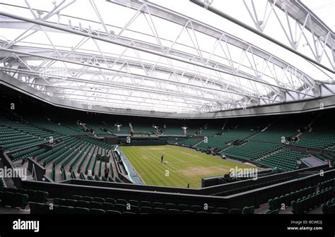 Centre Court Roof On Wimbledon Championship 2009 Wimbledon London