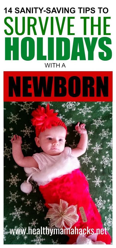 Surviving The Holidays With A Newborn Sanity Tips Healthy Mama Hacks