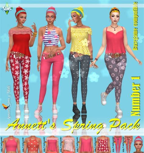 Annett`s Sims 4 Welt Annetts Spring Pack Number 1 • Sims 4 Downloads