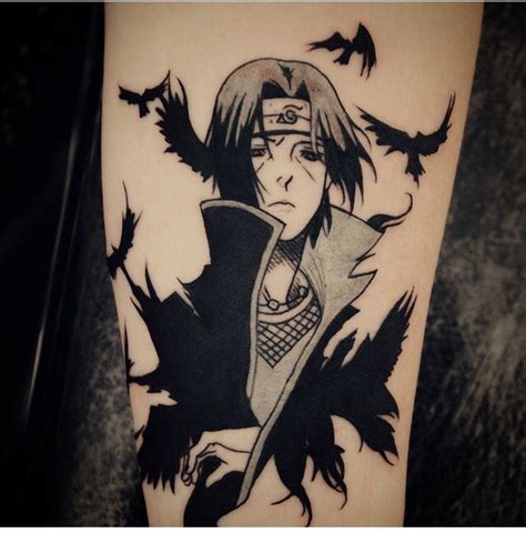 Amazing Naruto Tattoo Itachi Anime Tattoo Anime Art Naruto