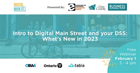Intro To Digital Main Street And Your Dss Whats New In 2023 Made In