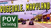 Rosedale MD Driving Tour | Baltimore County Road Trip - YouTube