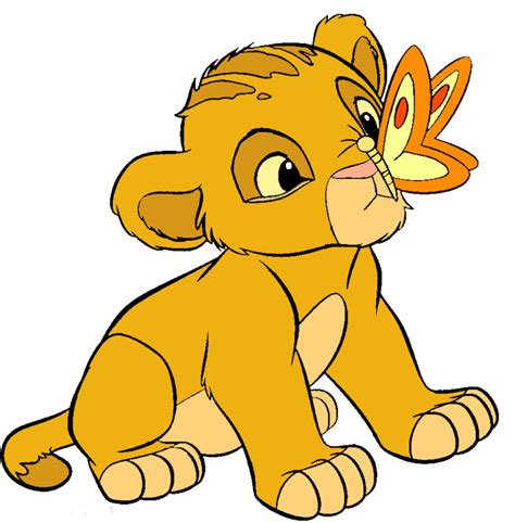 Baby Simba And A Butterfly By PowerMaster On DeviantArt Lion King Pictures Lion King