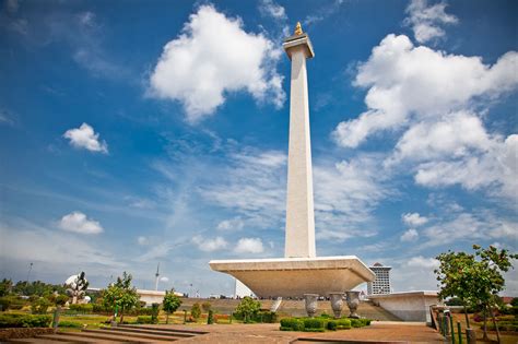 Monumen Nasional Monas Jakartas Nationaldenkmal Des Modernen Indonesien