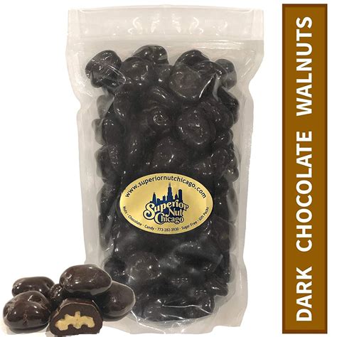 Dark Chocolate Covered Walnuts Crunchy Walnuts Drenched In Rich Dark